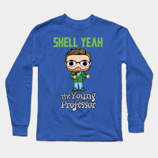 Yo Pro Shell Yeah Green Long Sleeve T-Shirt